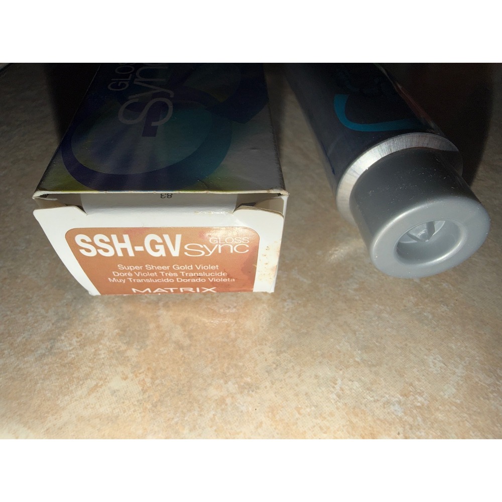 Matrix Gloss Sync SSH-GV Super Sheer Gold Violet Demi-Permanent Hair Color